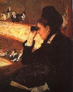 Mary Cassatt At the Opera oil painting artist